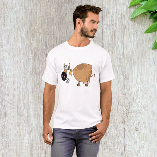 Cartoon Brown Koe T-shirt