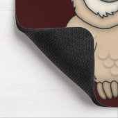 Cartoon Brown Owl Muismat (Hoek)