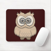Cartoon Brown Owl Muismat (Met muis)