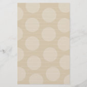 Cartoon Bruin Beer Kinder Kinderen Stippen Dank u Briefpapier (Achterkant)