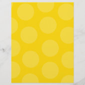 Cartoon Bruin Beer Paarse Stippen Leuke Kinder Kin Briefhoofd Sjabloon (Achterkant)