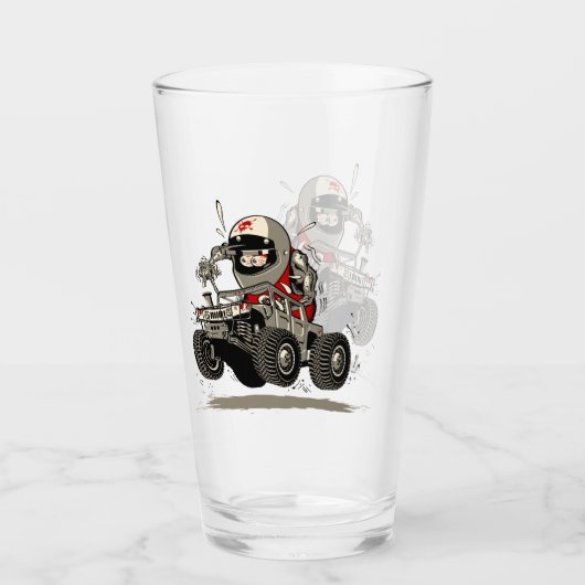 Cartoon Buggy Glas (Voorkant)