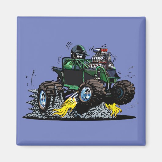 Cartoon buggy magneet (Voorkant)