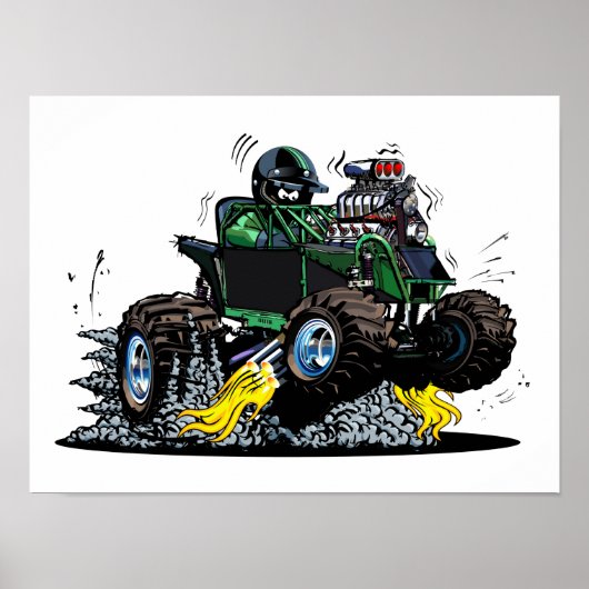 Cartoon buggy poster (Voorkant)