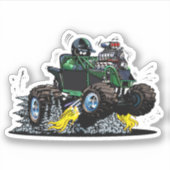 Cartoon buggy sticker (Voorkant)