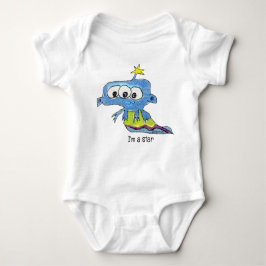 Cartoon buitenaardse ster romper