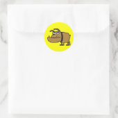 Cartoon Bulldog Stickers (Tas)