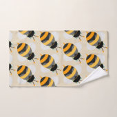 Cartoon Bumble Bee Bad Handdoek (Handdoek)
