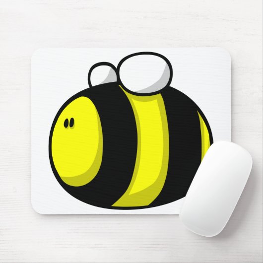 Cartoon Bumble Bee Muismat (Met muis)