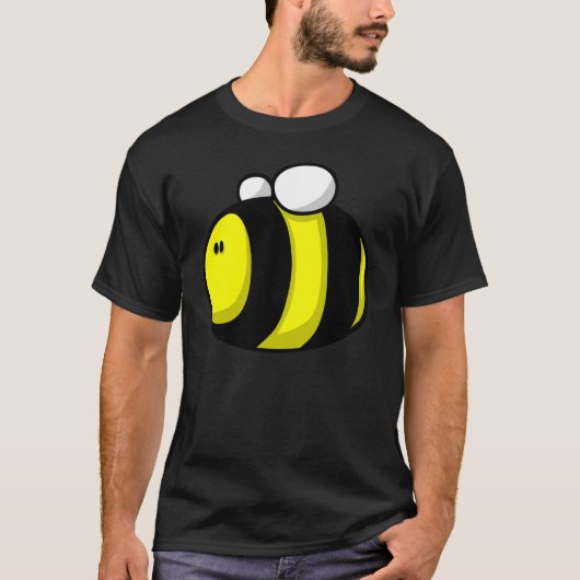 Cartoon Bumble Bee T-shirt (Voorkant)