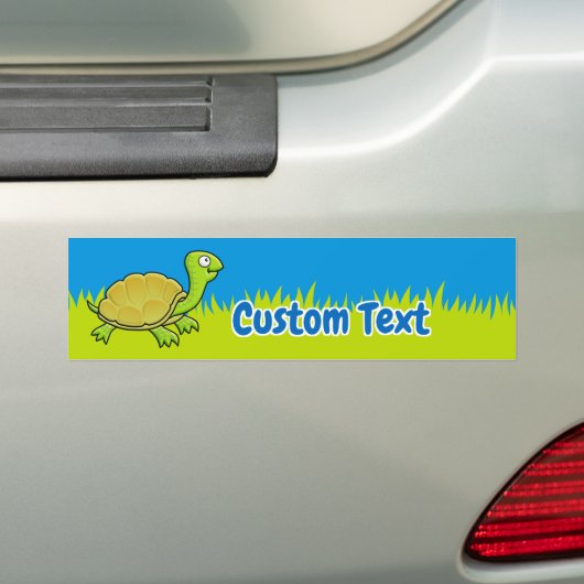 Cartoon Bumpersticker (Op auto)
