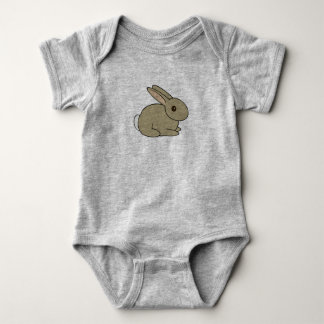 Cartoon Bunny Bodysuit