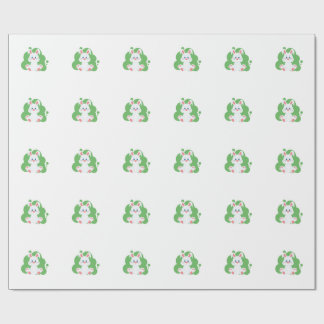 Cartoon bunny splash cadeaupapier