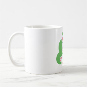 Cartoon bunny splash koffiemok