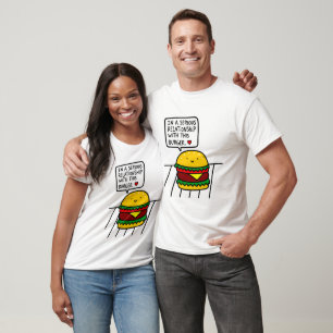 Cartoon Burger T-shirt