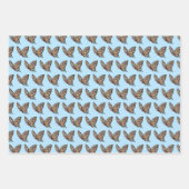 Cartoon Butterfly Inpakpapier Vel (Voorkant)