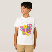 Cartoon Butterfly T-shirt (Voorkant volledig)