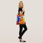 Cartoon Butterfly Tote Bag (Op model)