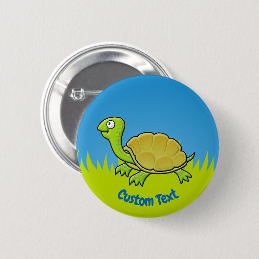 Cartoon Button (Voorkant /achterkant)