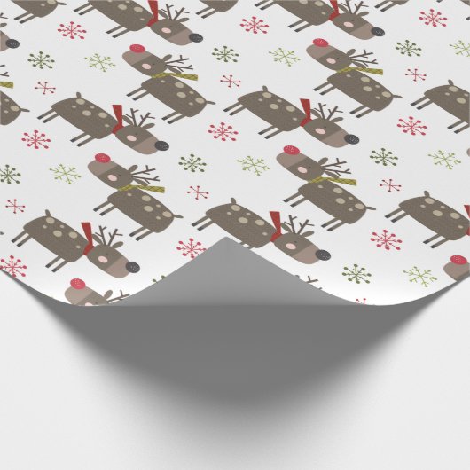 Cartoon Cadeaupapier (Hoek)