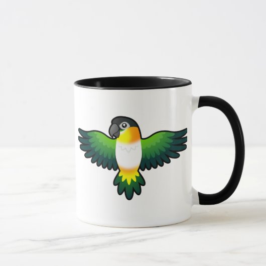 Cartoon Caïque / Lovebird / Pionus / Parrot Mok (Rechts)