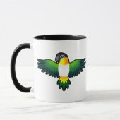 Cartoon Caïque / Lovebird / Pionus / Parrot Mok (Links)