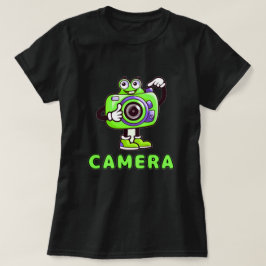 Cartoon Camera Fotograaf 'Fotografie Camer T-shirt