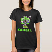 Cartoon Camera Fotograaf 'Fotografie Camer T-shirt (Voorkant)