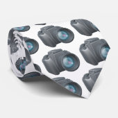 Cartoon camera illustratie stropdas (Opgerold)