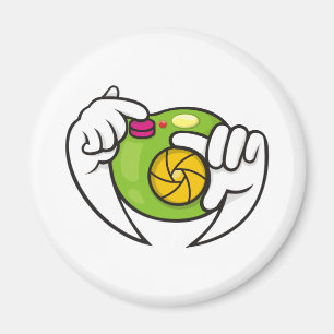 Cartoon Camera Magneet