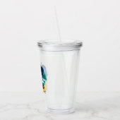 Cartoon Camper Acryl Drinkbeker (Links)