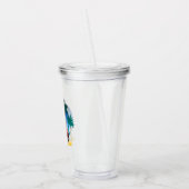 Cartoon Camper Acryl Drinkbeker (Links)