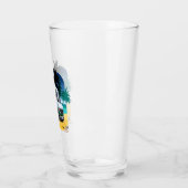 Cartoon Camper Glas (Links)