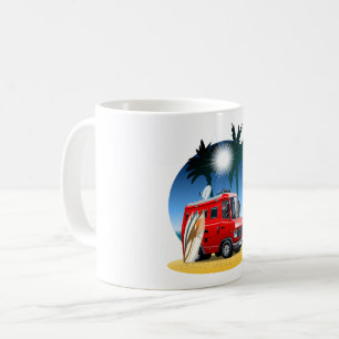 Cartoon Camper Koffiemok