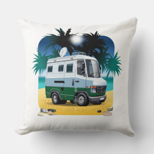 Cartoon Camper Kussen
