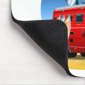 Cartoon Camper Muismat (Hoek)