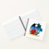 Cartoon Camper Notitieboek (Binnen)