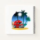 Cartoon Camper Notitieboek (Achterkant)