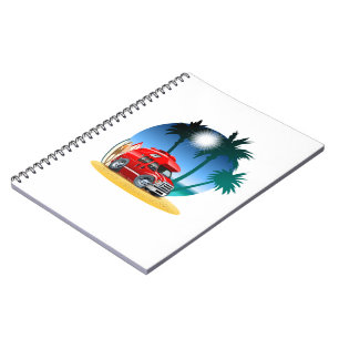 Cartoon Camper Notitieboek