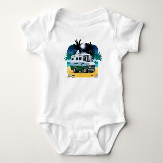 Cartoon Camper Romper (Voorkant)
