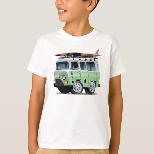 Cartoon Camper T-shirt (Voorkant)