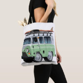 Cartoon Camper Tote Bag (Dichtbij)