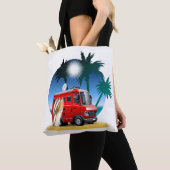 Cartoon Camper Tote Bag (Dichtbij)