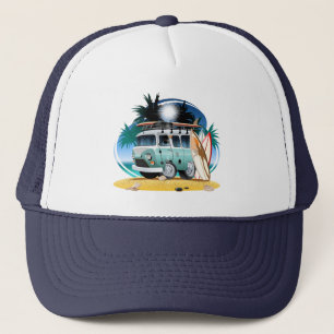 Cartoon Camper Trucker Pet