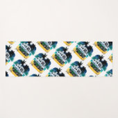 Cartoon Camper Yogamat (Voorkant (horizontaal))