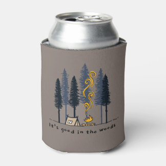 Cartoon Camping Blikjeskoeler