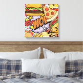 Cartoon Canvas Afdruk (Insitu (Slaapkamer))