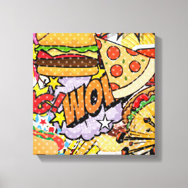 Cartoon Canvas Afdruk