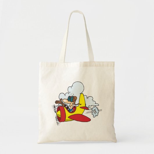 Cartoon Canvas tas (Voorkant)