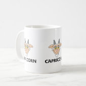 Cartoon Capricorn Goat Koffiemok (Voorkant links)